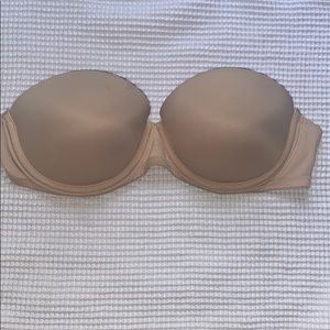 PINK wear everywhere strapless push-up